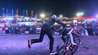 IBW 2025  Pulsar bike stunt
