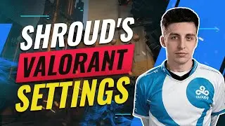 How To Get Shroud Hiko & Brax's Valorant Settings (Crosshair, Minimap, Keybinds)