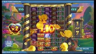 Toro Shogun Buy Super Bonus MEGA WIN! Elk studios!