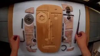 Assemblage art  by 99heads art studio