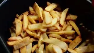 Frytki beztłuszczowe z frytkownicy Tefal FW201815
