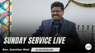 We Welcome you to our 10 AM English Service | Sunday Service Live