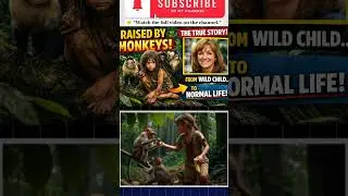 (Short & Powerful)She Was Raised by Monkeys &mdash; A True Survival Story | #shortfeed