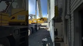 @JoeCornerNetwork #AmericanArborPro #grove #crane #tightspot #moving #move #cranetruck #treework #jo