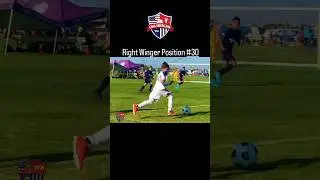 How To Play RIGHT WINGER Position ⚽️ #soccer #football