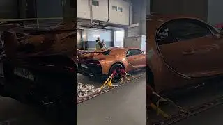 Tates Bugatti is being shipped back! 😳