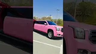 The Pink Limo of barbies dreams FOR RENT DUBAI Slay Lifestyle