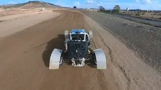 CAR CROSS  con vista estilo videojuego en tercera persona, circuito La Dehesa de Alcolea del Pinar