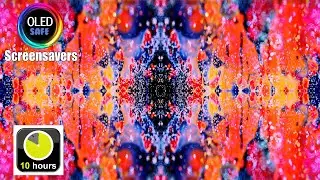 Psychedelic Liquid Abstract - 10 Hours - 4K - OLED Safe