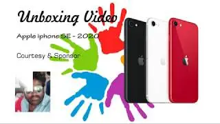 Apple iPhone SE 2020 - Unboxing Indian Version