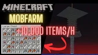 MineLapse #1 | Mob Farm 10,000+ ITEMS per Hour EASY BUILD