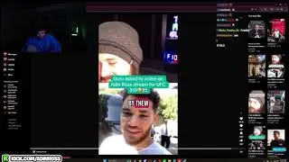ADIN ROSS INVITES MMA GURU TO STREAM #ufc #mma #mmaguru #adinross 