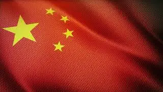 Copyright free stock footage || China Flag