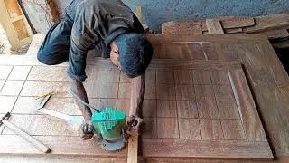 Beautiful Wood Carving Skills ( Perfect Handling Rutter Machine By Saif Ali CRAFTS Carving