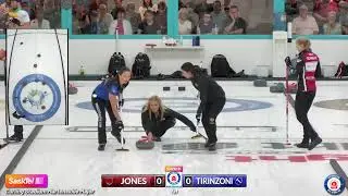FEATURE: Jennifer Jones vs  Silvana Tirinzoni   Draw 11   Curling Stadium Martensville International