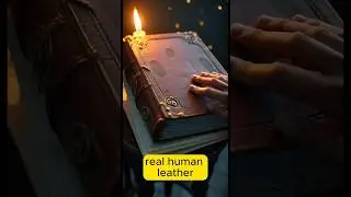 Ever wondered what a book bound in human skin feels like?