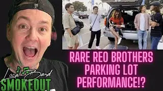 Reo Brothers - Twist and Shout ( Reaction ) LIVE IN THE PARKING LOT