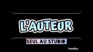 L'auteur : seul au studio 
