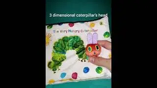 ❤️ The Very Hungry Caterpillar Snuggle fabric Book 🧡 Buku kain The Very Hungry Caterpillar