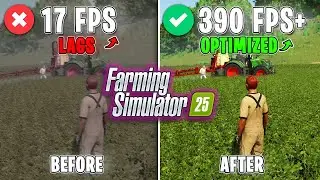 Farming Simulator 25 &mdash; лучшие настройки для повышения FPS, устранения лагов и подтормаживаний на ...