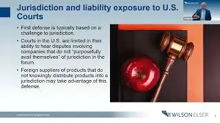 WEBINAR: Understanding Foreign Liabilities in the Food Industry: Navigating US litigation Risk