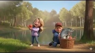 Let&rsquo;s Go Fishing 🎣 | Wholesome Kids & Family Animation