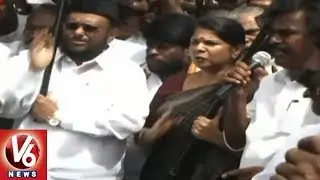 Anti-Sterlite Protest: Tamil Nadu Police Detain DMK's Kanimozhi | V6 News