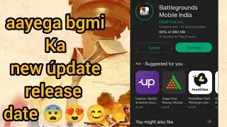 KRAFTON Officially Confirmed😍❤️ BGMIPRELOAD UPDATE 2.6 on Playstore for android #bgmi #viral