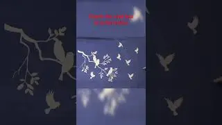 #Heaven Decors Bird On Tree White Vinyl Wall Sticker # Order online, Check the chat box for the link