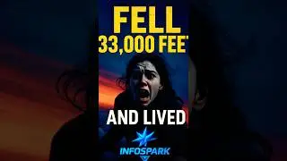 Survived 33,000 Feet Without a Parachute | True Story #facts #science