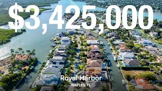 Tour This Prime Royal Harbor Waterfront Lot | Gulf Access, Sunset Views & 5th Ave Nearby