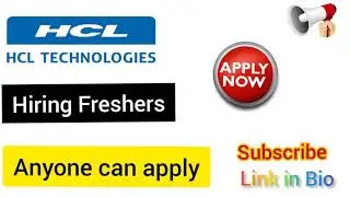 HCL Recruitment 2021 | HCL Off Campus Drive | HCL Jobs | NoteDown