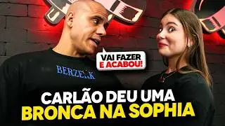 Carl&atilde;o fez de novo! Ser&aacute; que a Sophia Bianco chorou no treino?