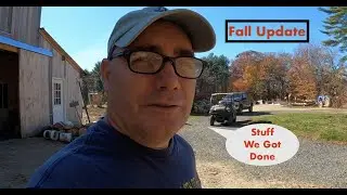 Fall Update, Walk Around the Yard