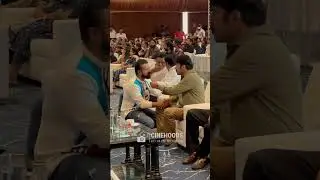 മമ്മൂക്കയും ചാക്കോച്ചനും തമ്മിലുള്ള ബോണ്ട് കണ്ടോ😍 #mammookka #chackochan #mammootty #kunchackoboban