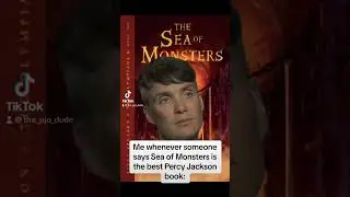 Me whenever someone says the Sea of Monsters is the best Percy Jackson book: ￼