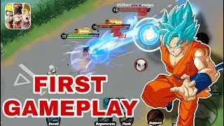 JUMP ASSEMBLE - NEW MOBA | GOKU GAMEPLAY (Closed Beta Test)