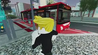 🚌 Z-Bus (před updatem) | Linka X2 &ndash; Berg &rarr; Hlavn&aacute; stanica (Roblox #002)