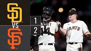 Resumen Padres San Diego vs Gigantes de San Francisco | MLB 25-09-2023