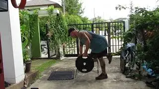 Upperbody and arms focused push/pull free weight exercise program