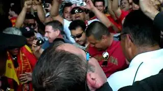 La Roja Celebration in Gillette Stadium, MA, USA
