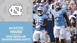 Khmori House 2025 Regular Season Highlights | UNC LB