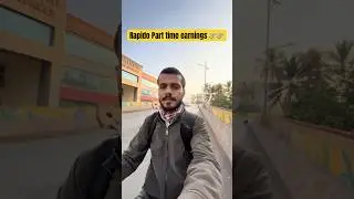 Rapido bike taxi 4 hours earning | Office to side hustle || #rapido #joshivlogrj03