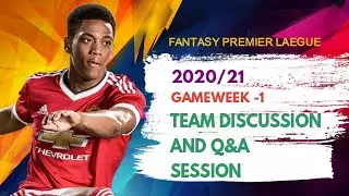 FPL DRAFT CHANGES +Q&A (Gameweek1/GW1) - Fantasy Premier League Tips 2020/21