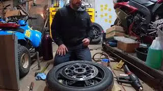 2020 S1000RR ceramic wheel bearing install!