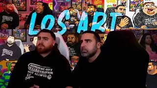 WE SHOULDN'T HAVE DONE THIS! Los Art #8 With Dad!