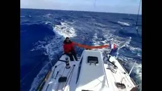 L'Envol au surf avant l&rsquo;atterrissage &agrave; Porto Santo