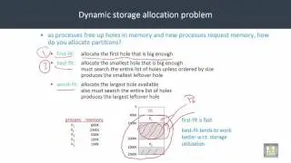 Operating Systems | C5-L4 | Dynamic storage allocation
