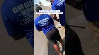 💦 You won&rsquo;t believe this transformation! #CleaningSatisfying #PavementWash