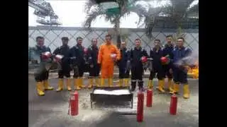 Oilfield Crew Management -Basic Fire Fighting Training Jakarta-Transafe Indonesia